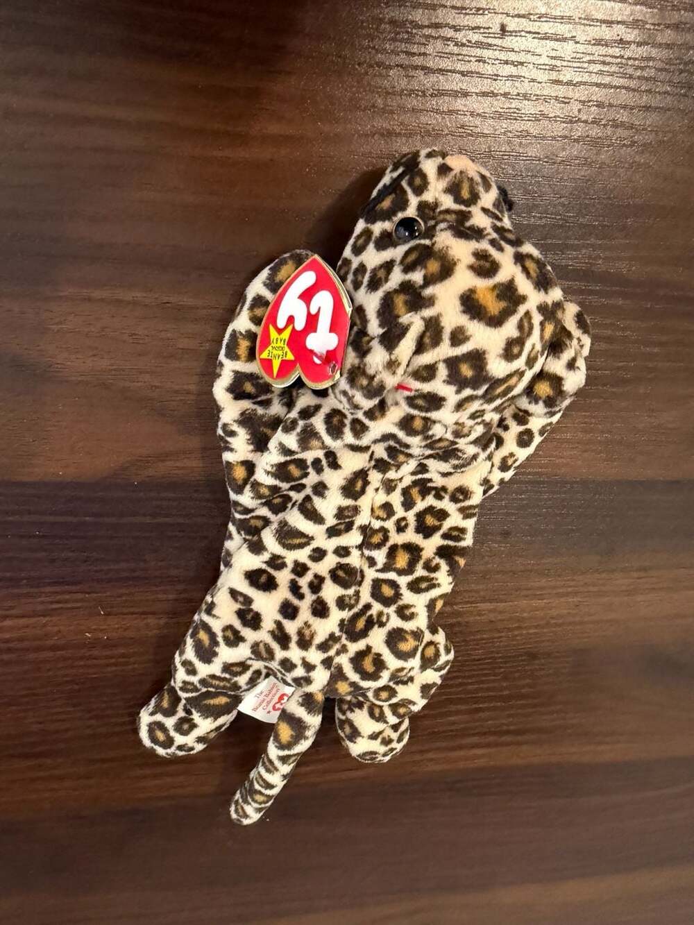 Ty Beanie Babies Freckles the Leopard Plush Stuffed Animal Toy Retired